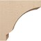 Ekena Millwork 10"W x 20"D x 20"H Classic Moab Rough Cedar Woodgrain TimberThane Corbel, Primed Tan CORUR10X20X20MOARCPR - alternate 6